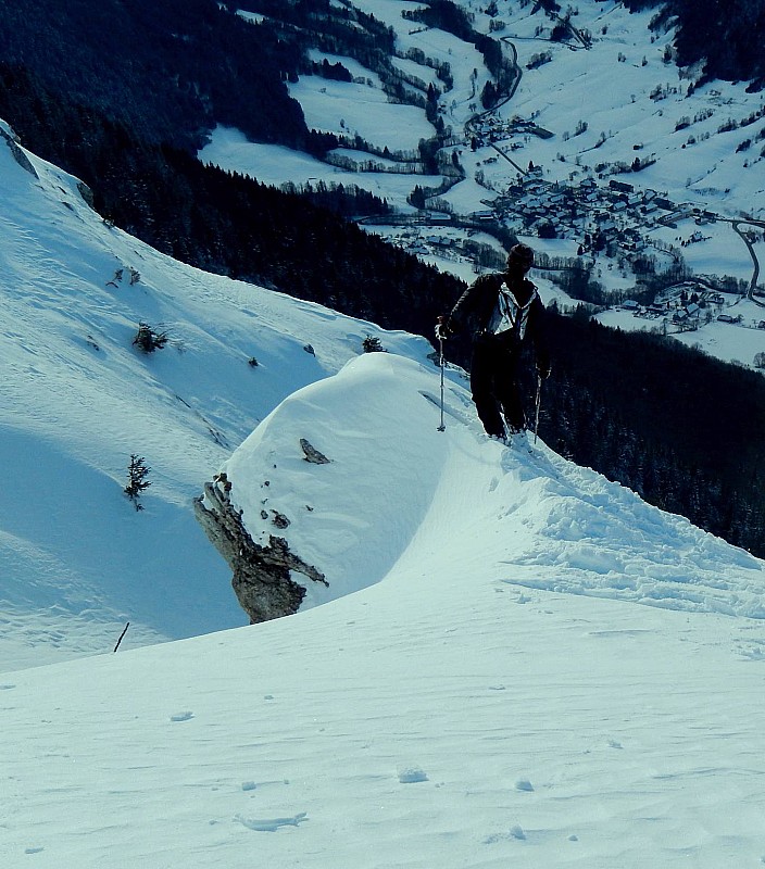 Rochers de la Bade : Totoff : c'est par où la sortie ?