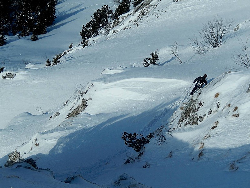 Rochers de la Bade : Là, ça se corse ...