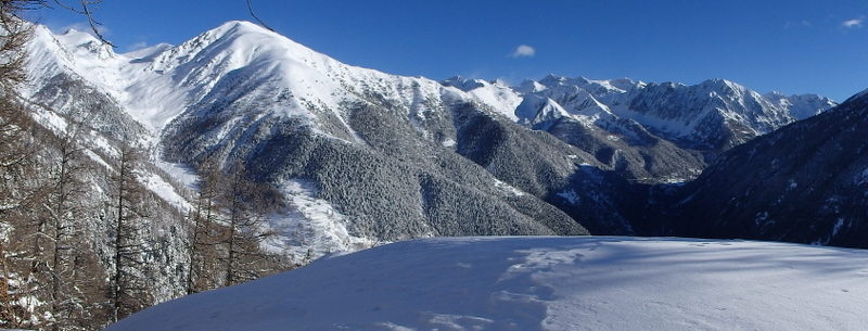 Panorama : Mont Archas et sommets du Boréon
