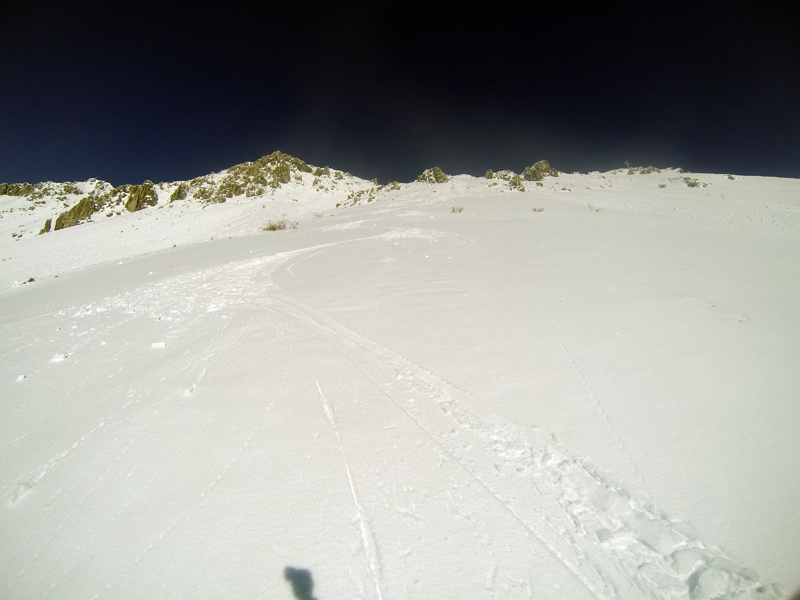 remontée : en tee shirt