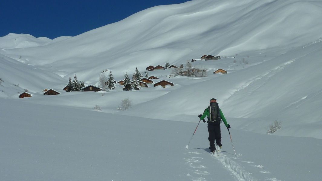 Hameau du Véman : Yougs à la trace
