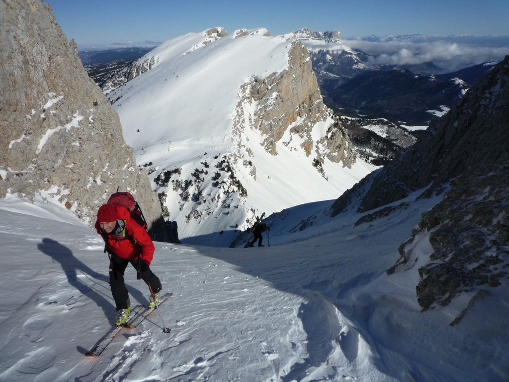 sortie du canyon : Marc et Jean-paul