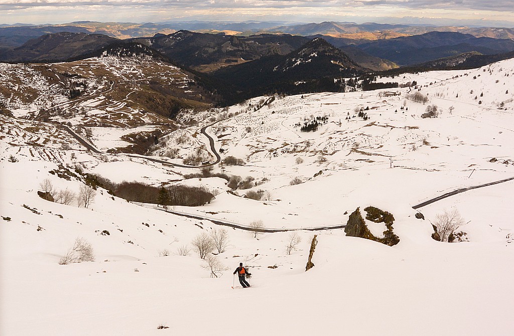 Descente Cuzet est : Bon ski