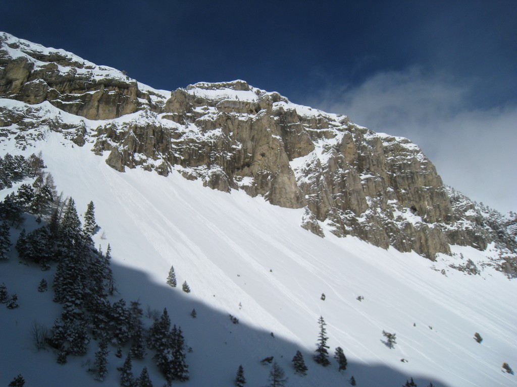 Purge de la falaise : ça n'arrêtait pas de couler
