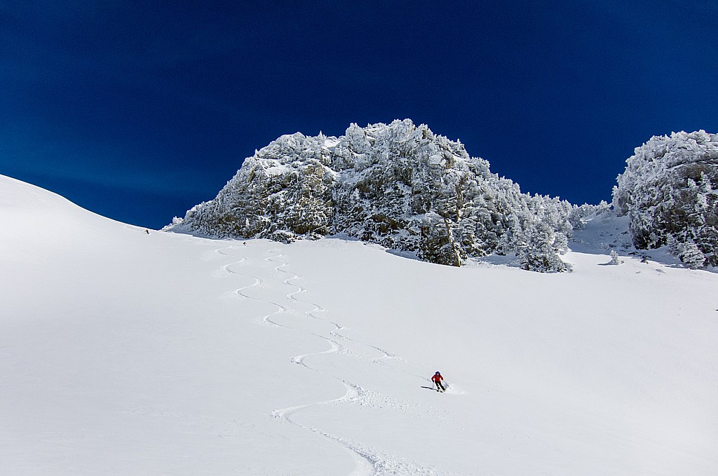#2 Tarbésou : descente sur l Tarbésou : descente sur l'Etang de Rabassoles, excellente