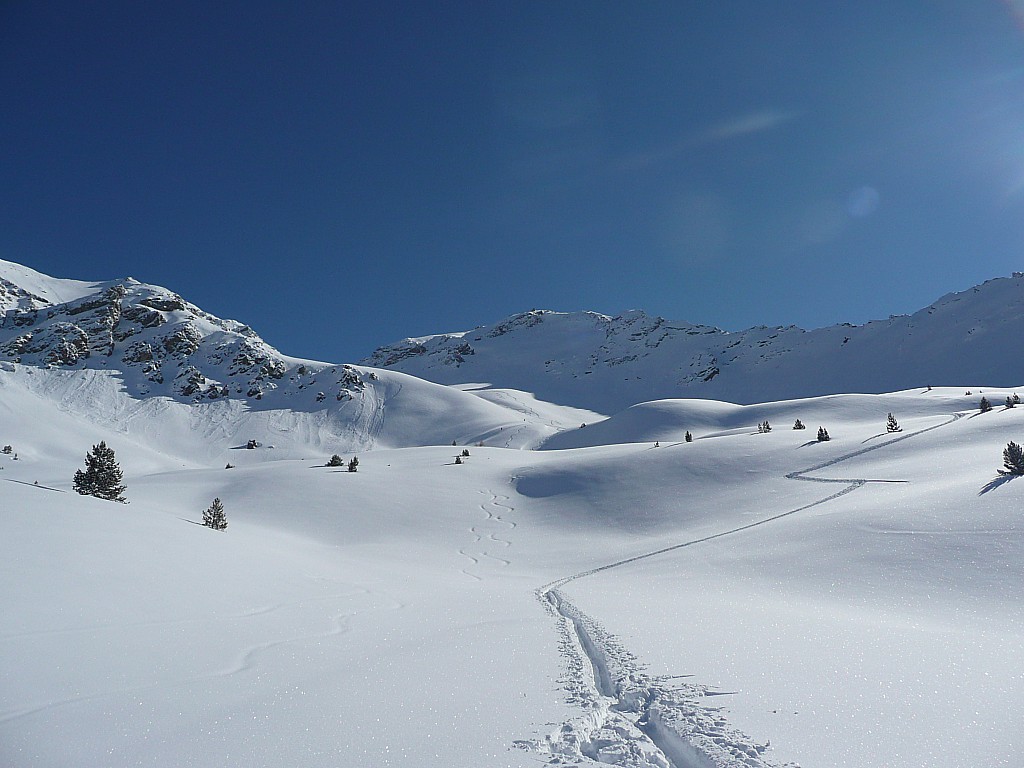 Turge de la Suffie : Belle trace de montée