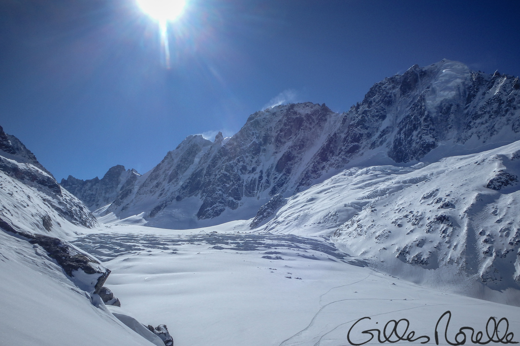 Glacier d'Argentière : Et ses montagnes affublantes