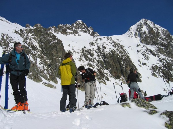 Dent du Pra : Depuis le col de l'Aigleton