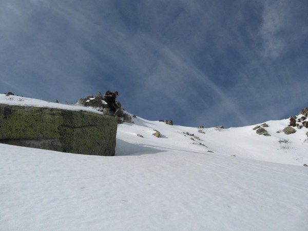 Le saut !!! : avant la photo "nico en action" il y a l'impulsion du saut !!! la voici la voila...