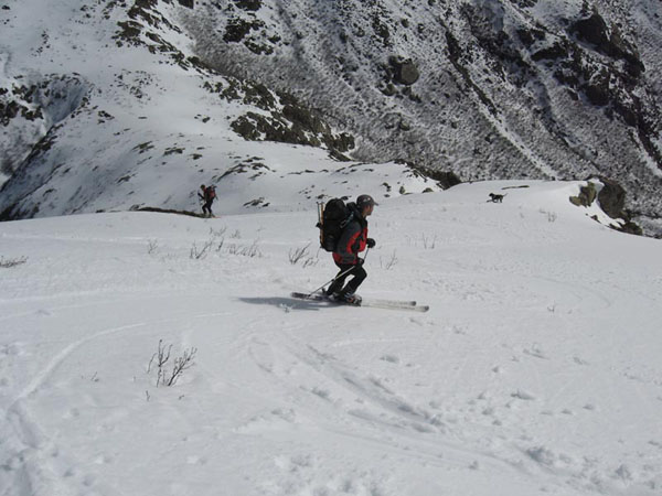 Descente de Punta à a Vetta : Descente de la Vetta en bonne transfo (photo melch06)