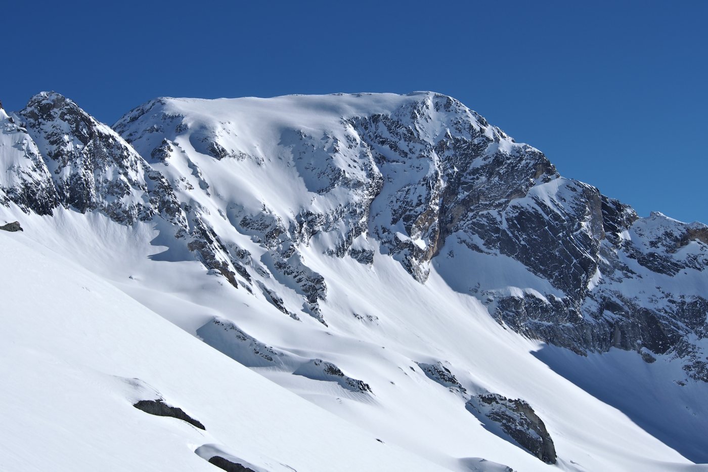 Pointe du Creux Noir (3153 m) : Superbe.