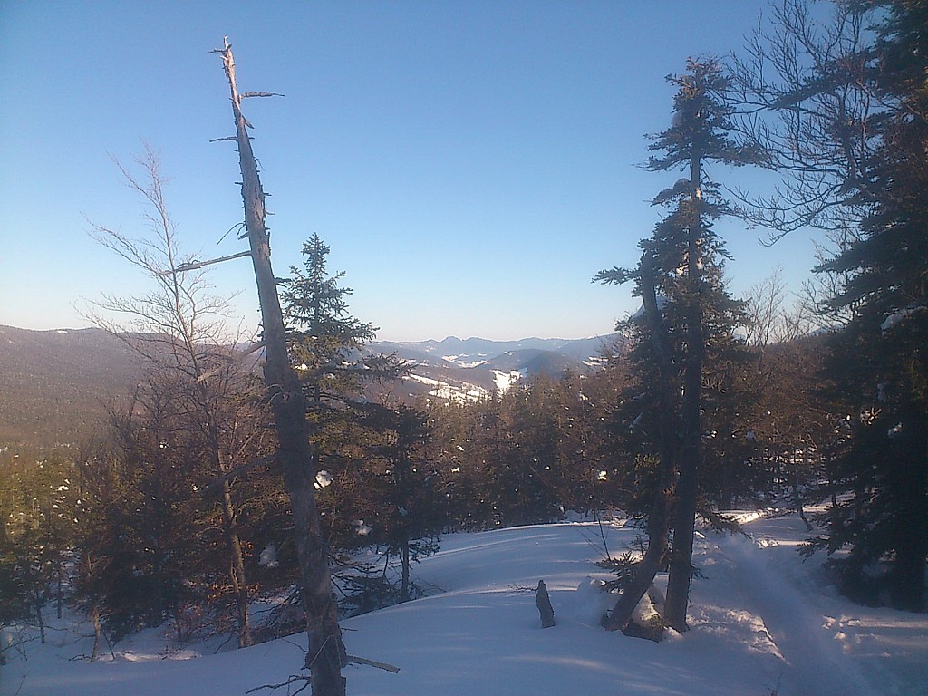 vers Corrençon : lumière du matin