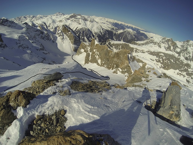 Itinéraire de montée