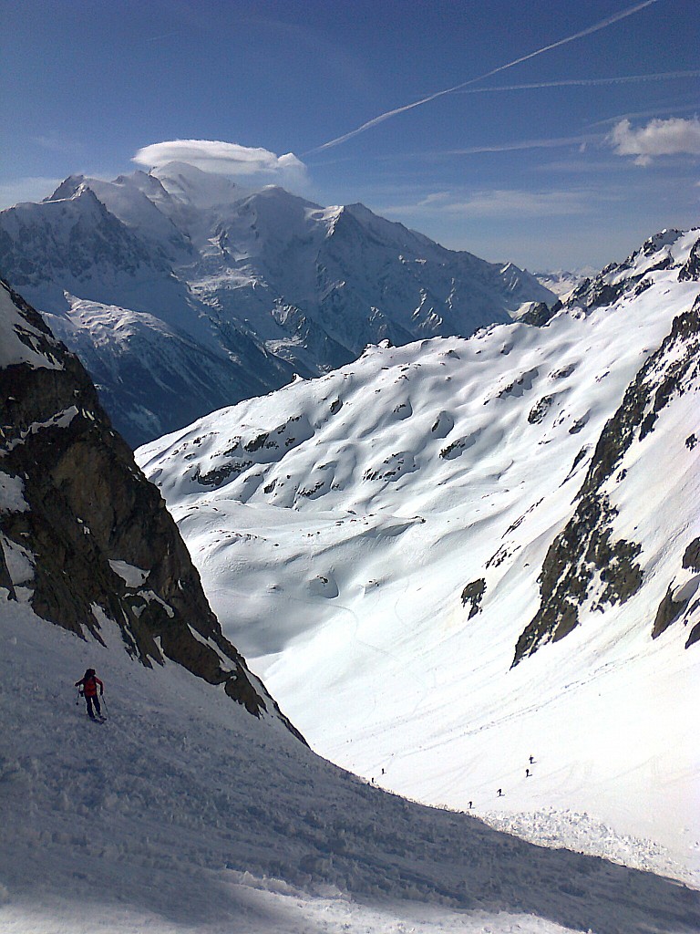 chapeau Mont Blanc : bientôt les crampons