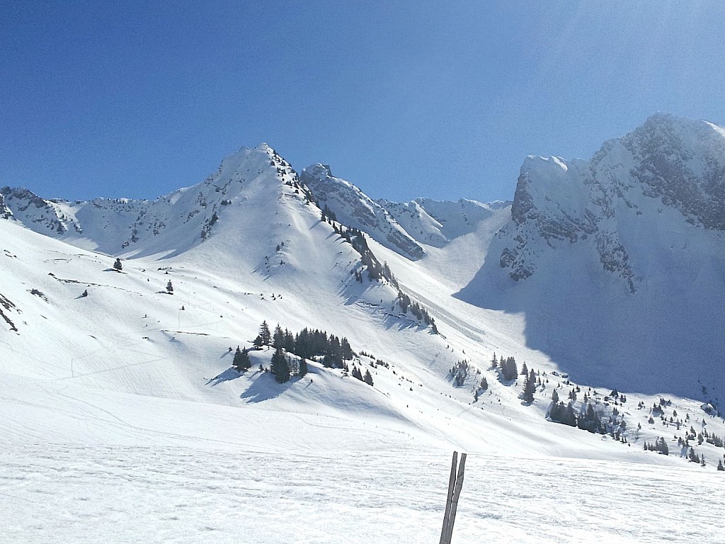 Cul à gauche et avion à droite : Combe à l'avion 13-03-2014