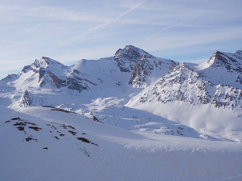 le massif du Bric Rubren : le massif du Rubren et la suite de la rando