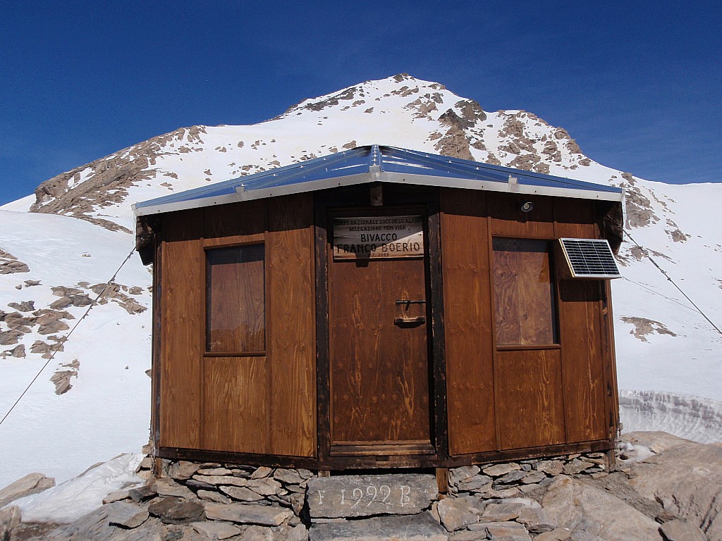 Bivouac Boerio : le bivouac