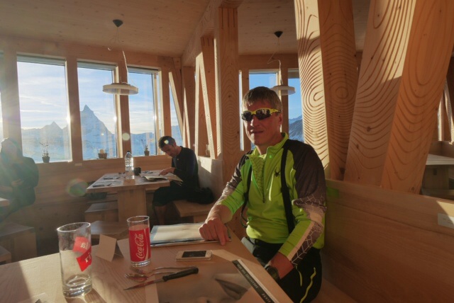 Salle à manger : Face au Cervin