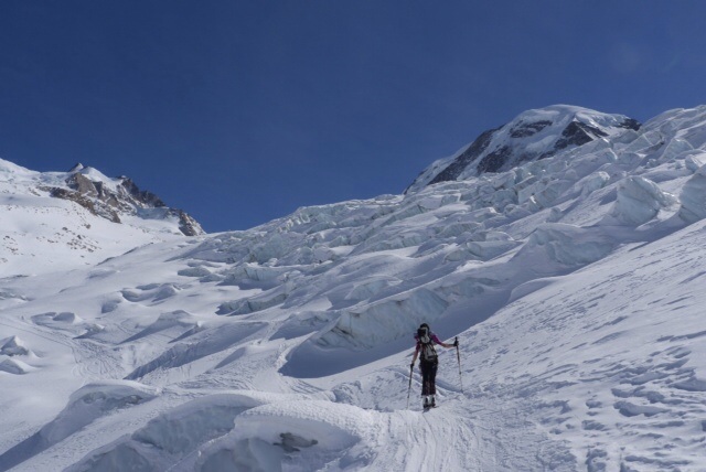 Grenzgletscher : Traversée passé bien