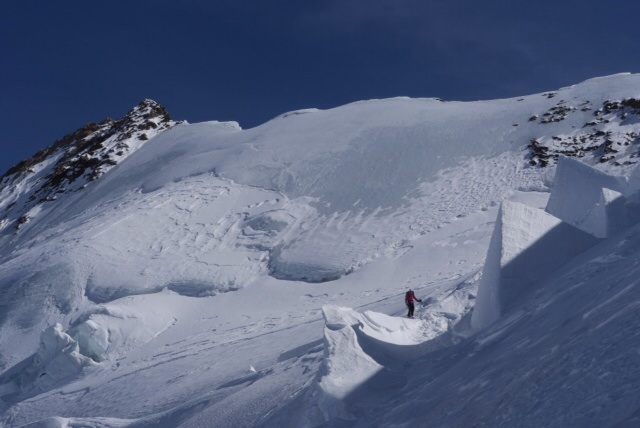 Séracs : Passer entre les deux