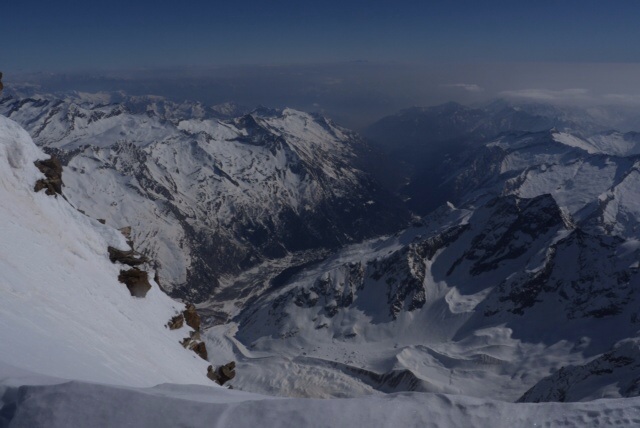 Côté italien : Brume sur Milan