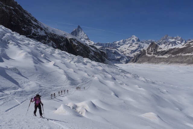 Grenzgletscher : Les militaires arrivent