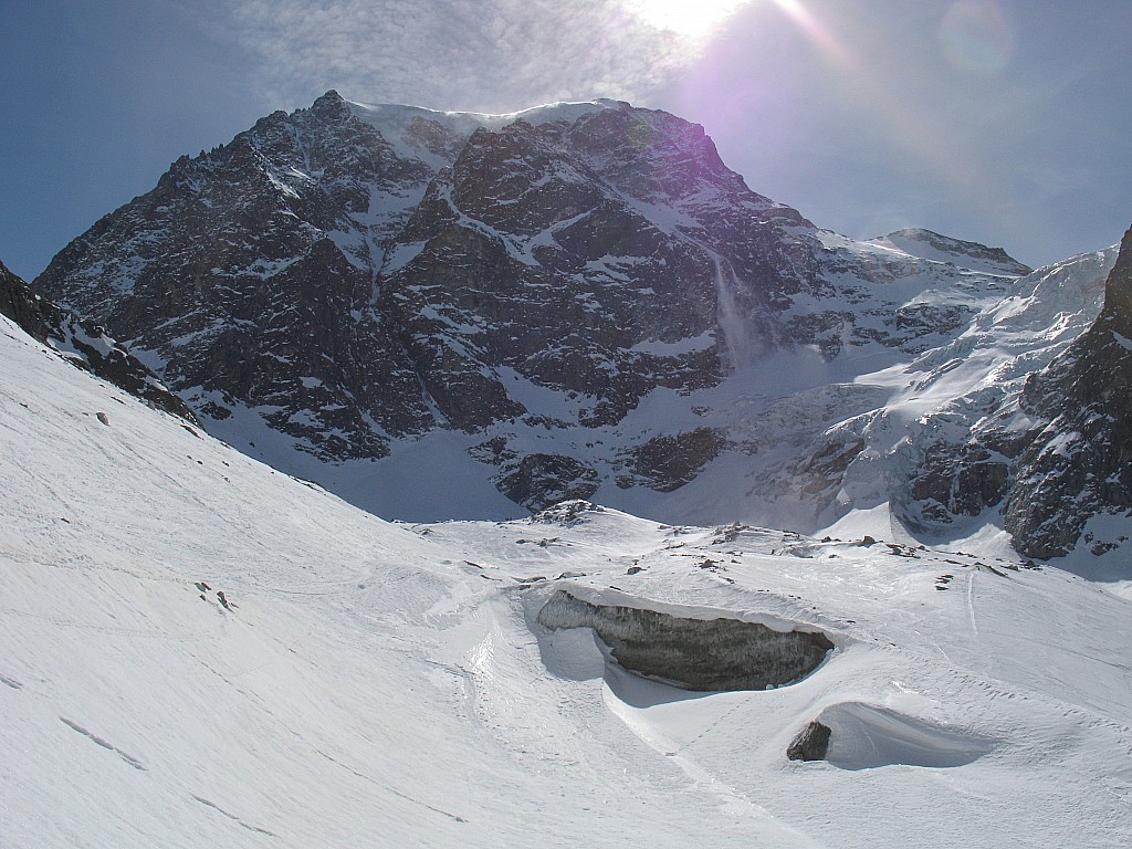 #5 Tête Blanche : Face au Mt Collon Tête Blanche : Face au Mt Collon