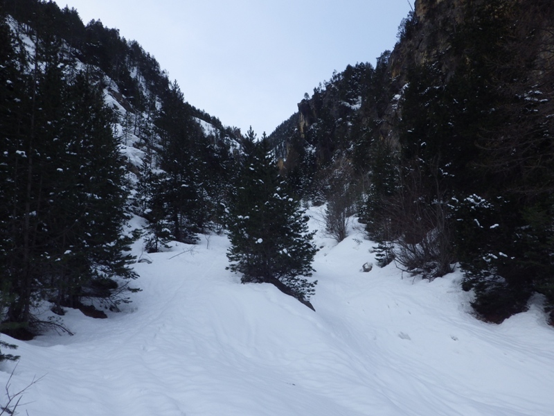 #1 au départ du ravin de Chabrelle, ça passe encore bien! au départ du ravin de Chabrelle, ça passe encore bien!