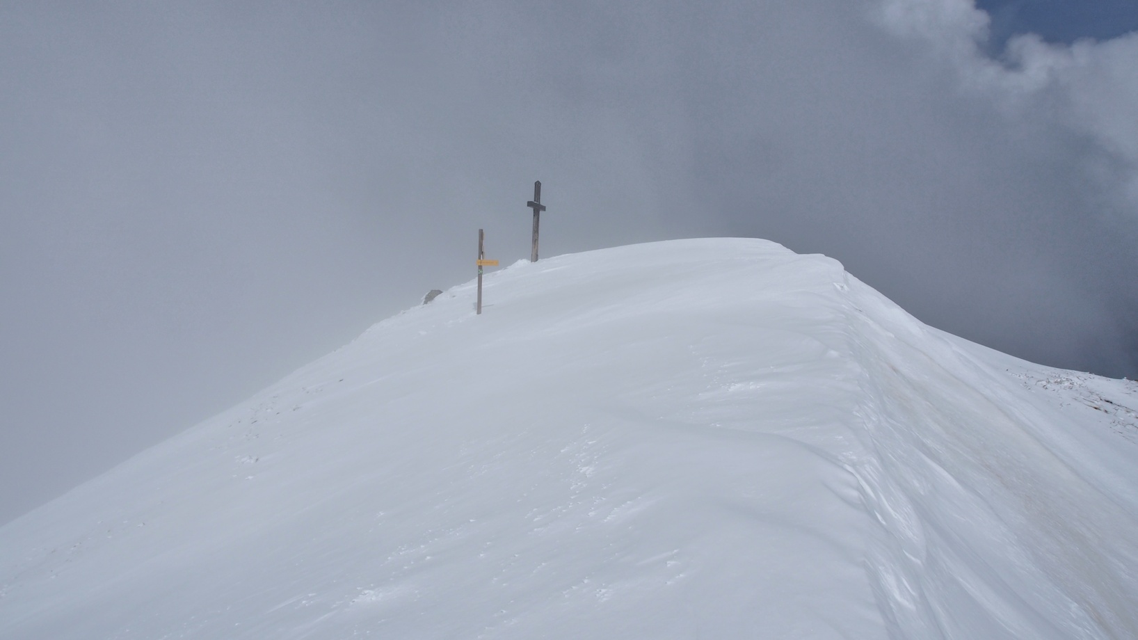 La Grande Lanche (2111 m) : Le sommet.