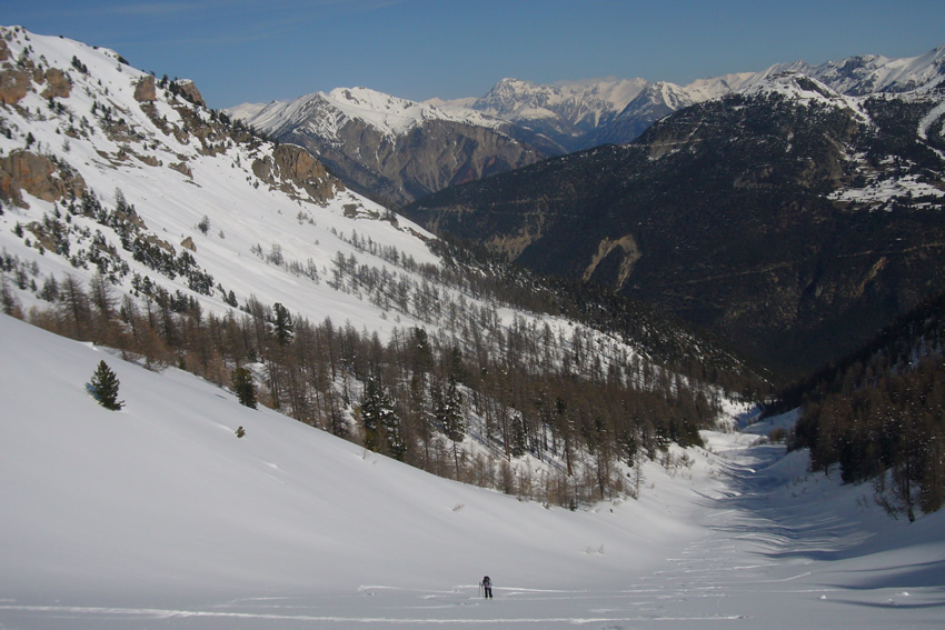 #3 On arrive sous la pente du haut On arrive sous la pente du haut