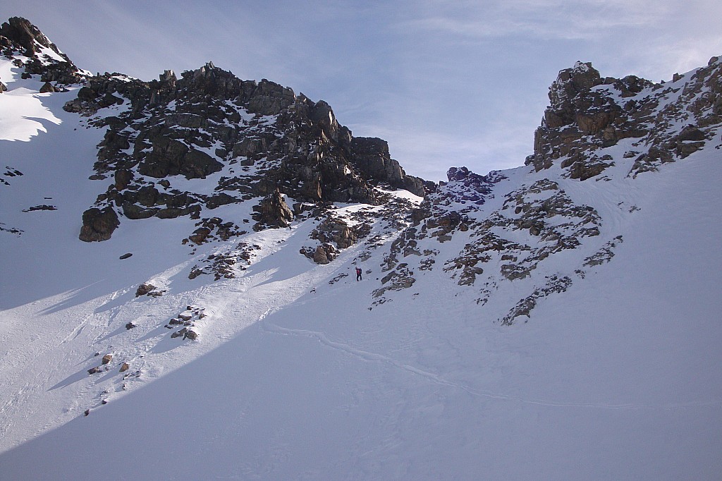Col d'Arguille : Peu de neige