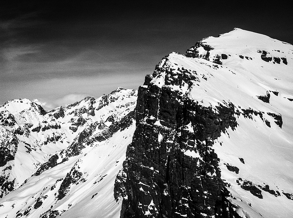 Grand Capelet : vu du Mont des Merveilles