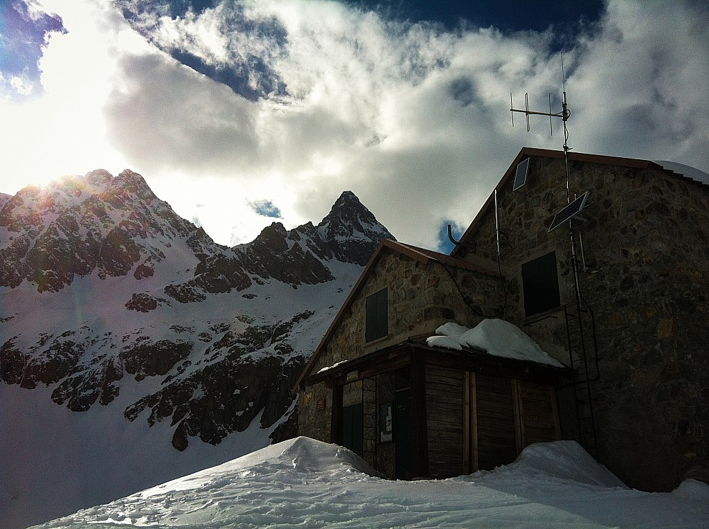 Refuge de la Valmasque : qui ne semble pas recevoir beaucoup de visites