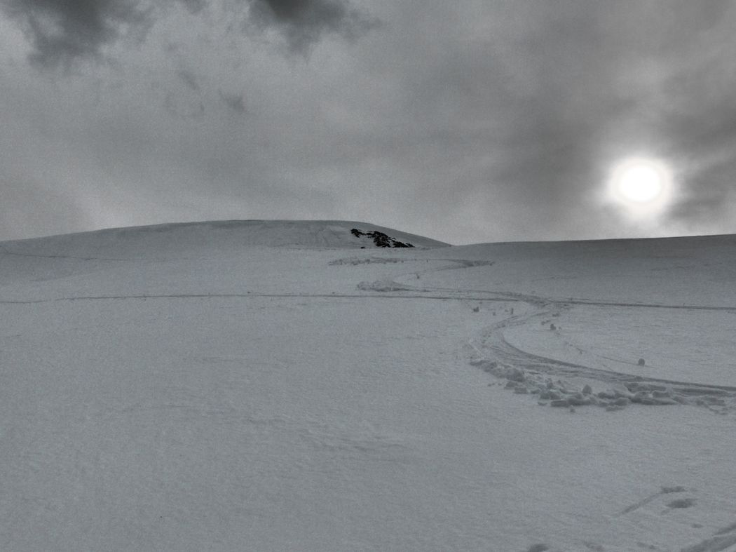 Dernière descente : Sous le sommet 1617.