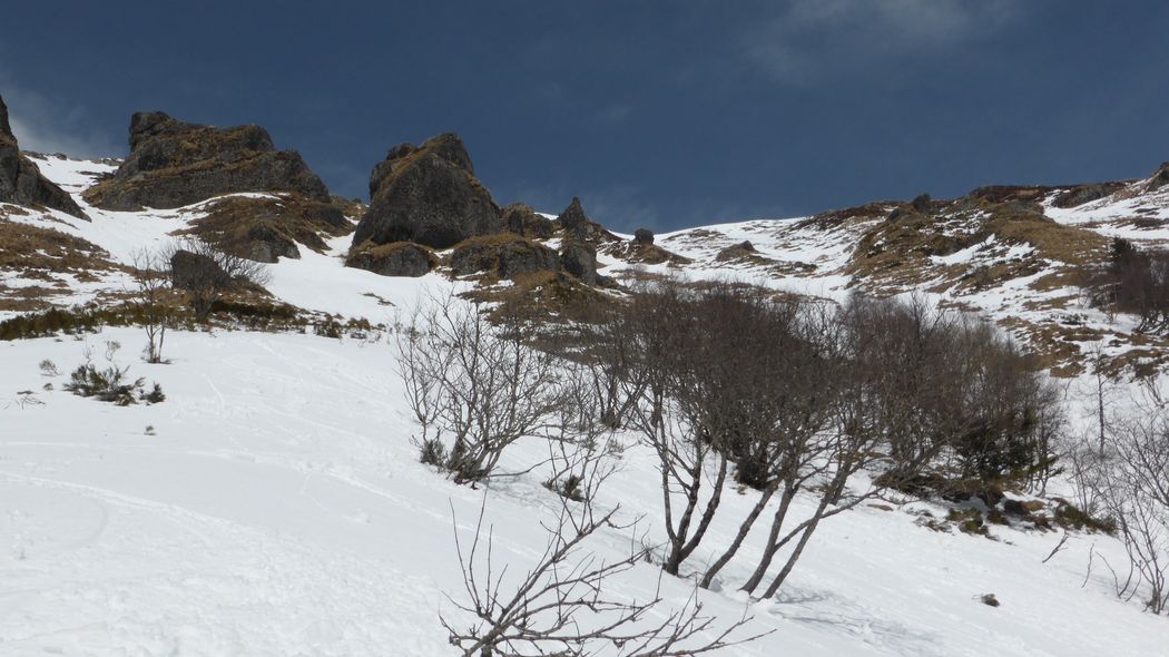 Bec de l'Aigle : Je suis descendu dans un couloir à droite.