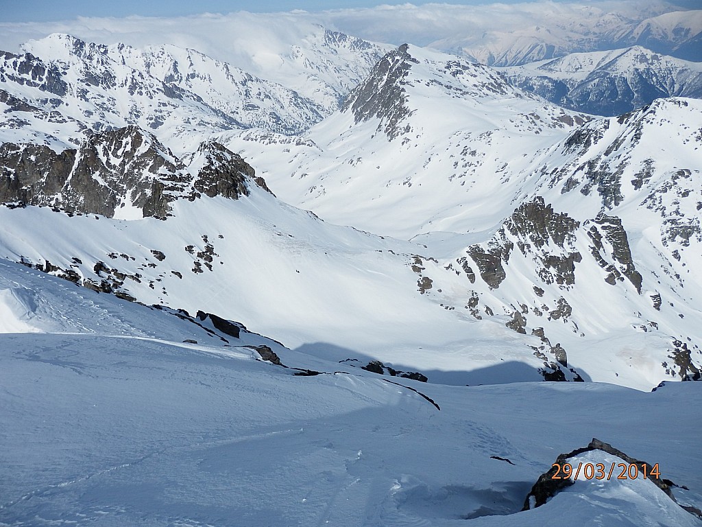 #10 Versant Nord su Grand Capelet : et Mont Ste-Marie Versant Nord su Grand Capelet : et Mont Ste-Marie