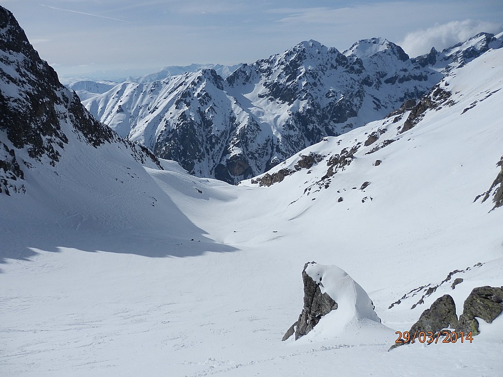 #19 La suite de la descente : avec vue sur le Néglier et le Ponset La suite de la descente : avec vue sur le Néglier et le Ponset