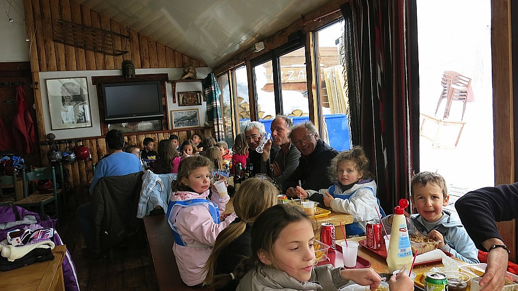 A l’école de ski d’Isola 2000 : Les tontons flingueurs.