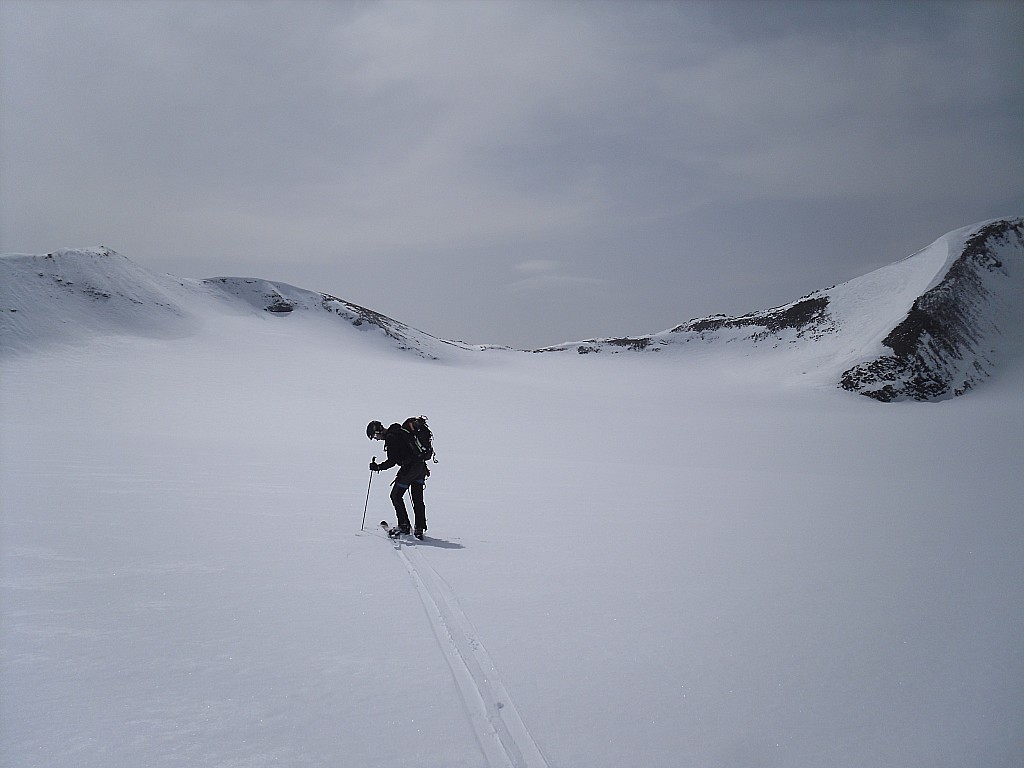 Glacier du Vallonnet : Un moment de solitude sur le Glacier du Vallonnet