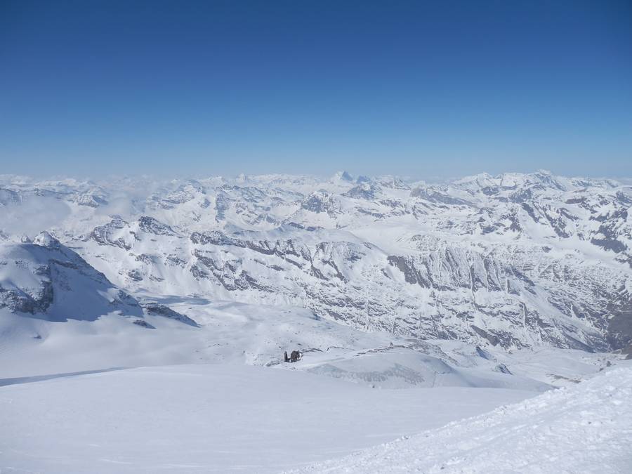 Vue sur les Alpes : L'avantage d'un 4000, c'est la vue dégagée !
