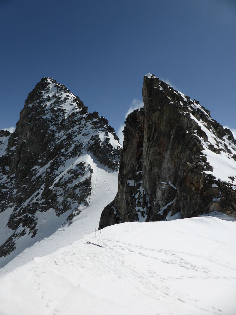 Col de la Valloire : Orienté est/ouest