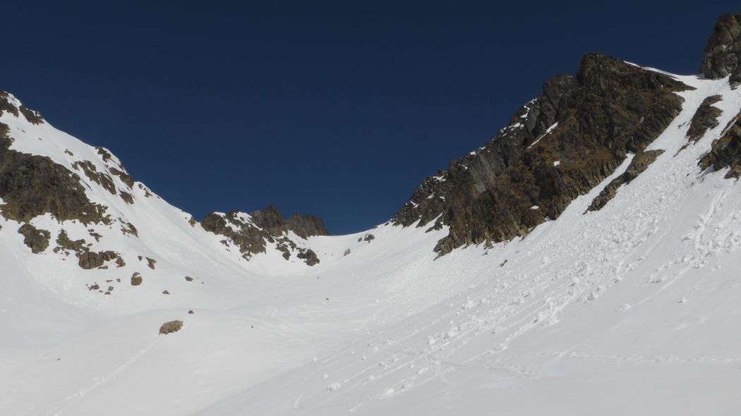 Final de montée : Versant sud