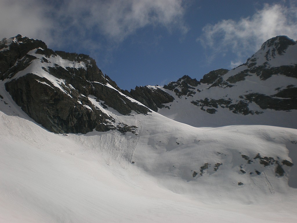 glacier : vue du glacier