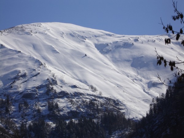 Face Ouest des Arces : La magnifique face ouest des Arces...prochain objectif!!