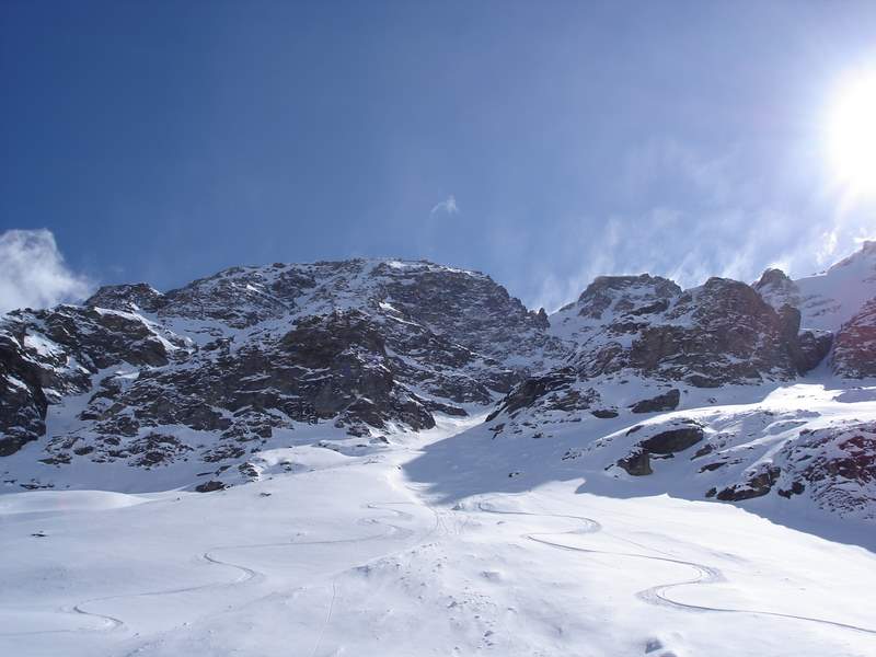 Le bas de la descente : Le bas de la descente, au fond du vallon de l'En Darrey
