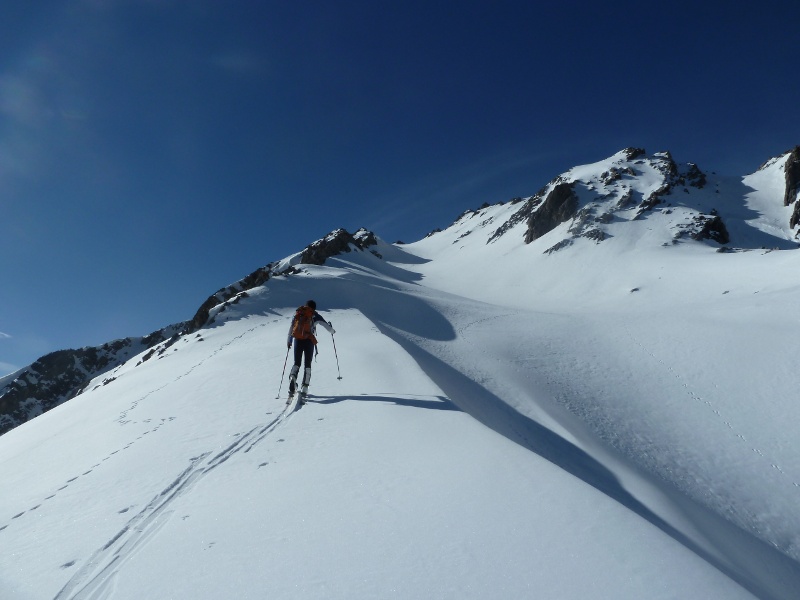 #5 Pointes des Rateaux : combe suspendue finale Pointes des Rateaux : combe suspendue finale