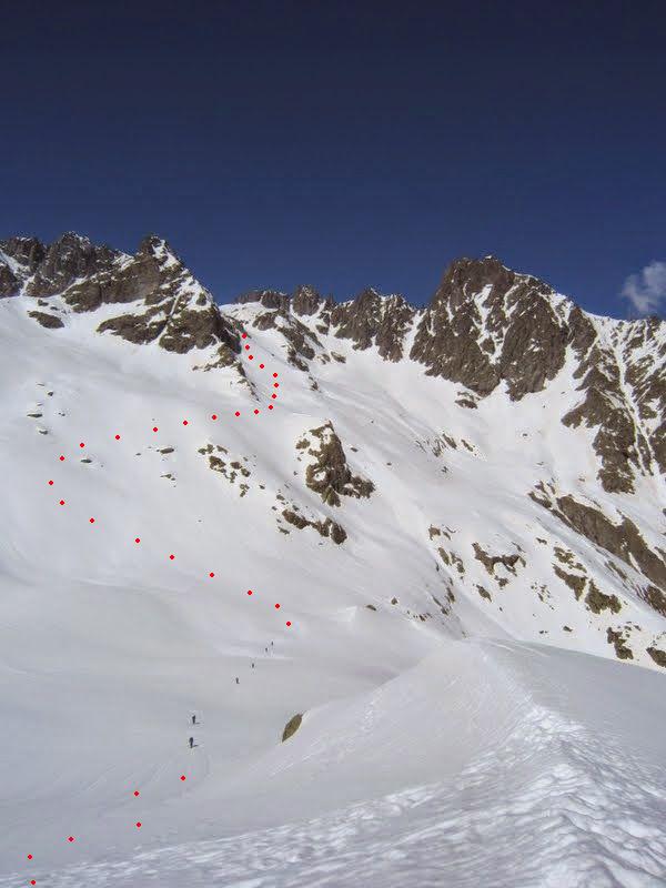 Entre Brocan et Agnel : De 4, on passe à 8 skieurs ...