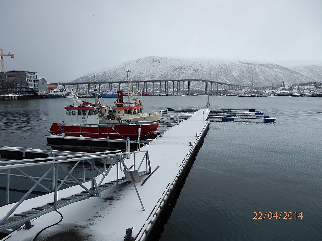 Tromso : sous la neige