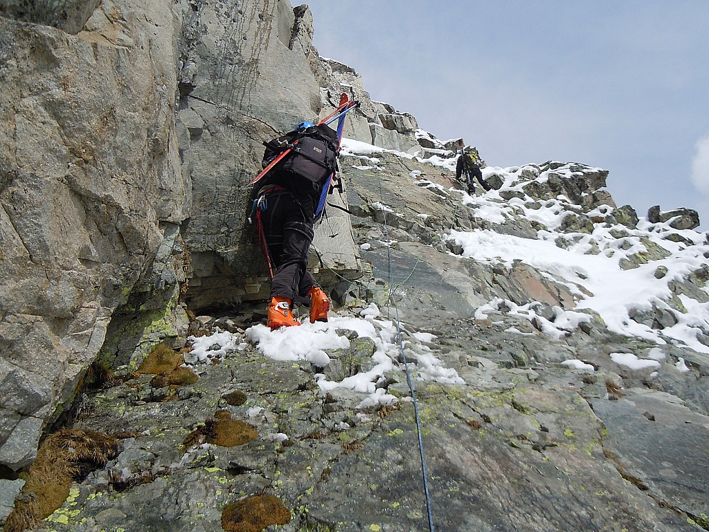 Col des Berches : Montée alpine du col
