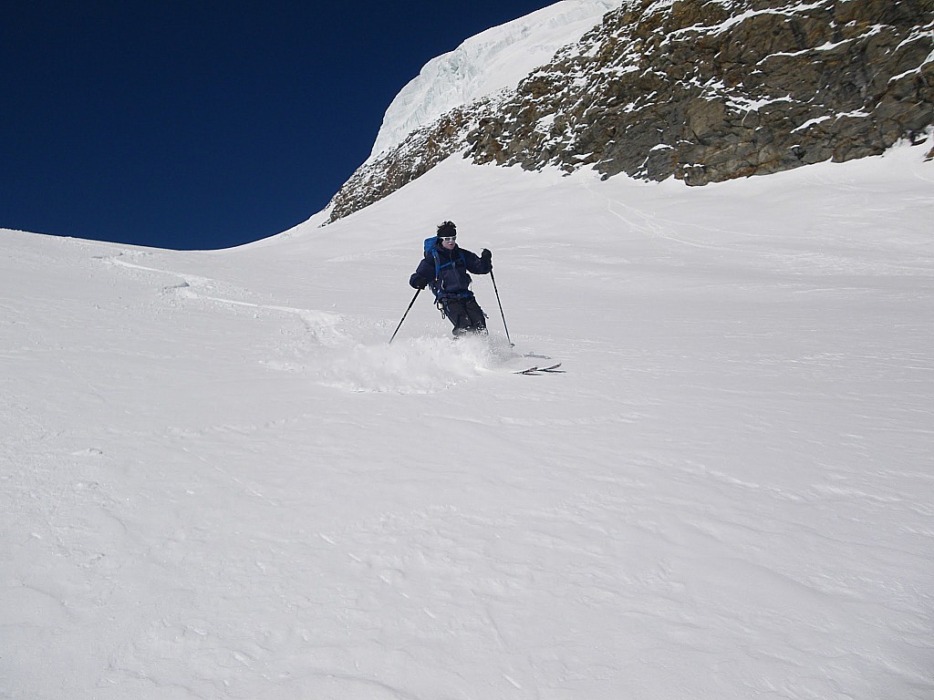 Descente vers Saas-Fee : Jour 4 - Pas trop dur Antoine ?